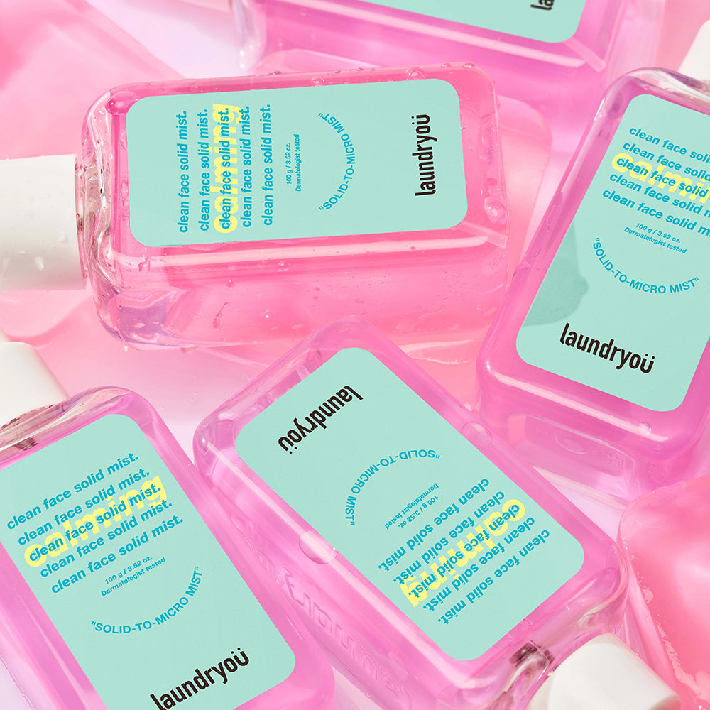 LAUNDRYOU Clean Face Solid Mist Calming 100g+100g